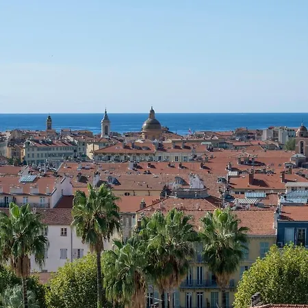 Azur Balcony Classic Charm With View Daire Nice
